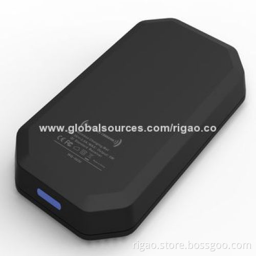 Dual coils Qi wireless charger pad